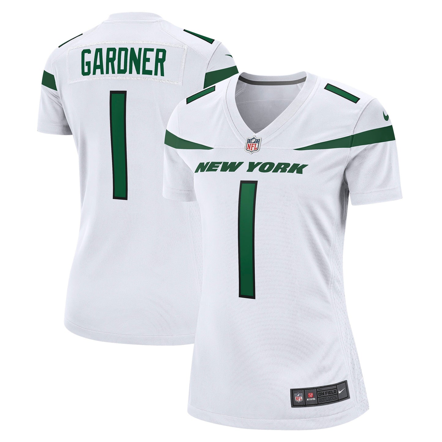 Ahmad Sauce Gardner New York Jets Nike Women's Player Jersey - White