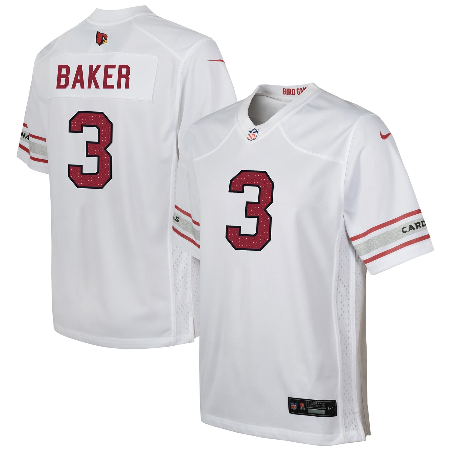Budda Baker Arizona Cardinals Nike Youth Game Jersey - White
