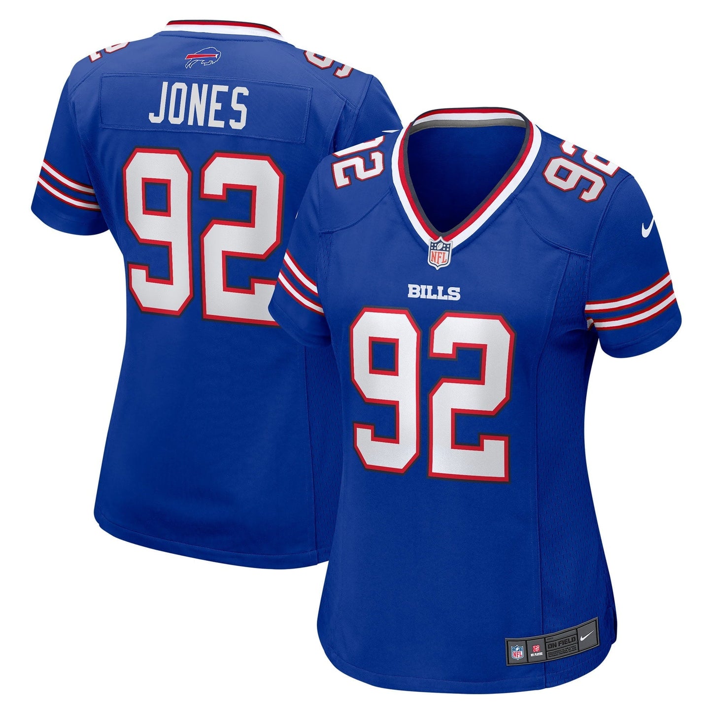 Women's Nike DaQuan Jones Royal Buffalo Bills Game Player Jersey