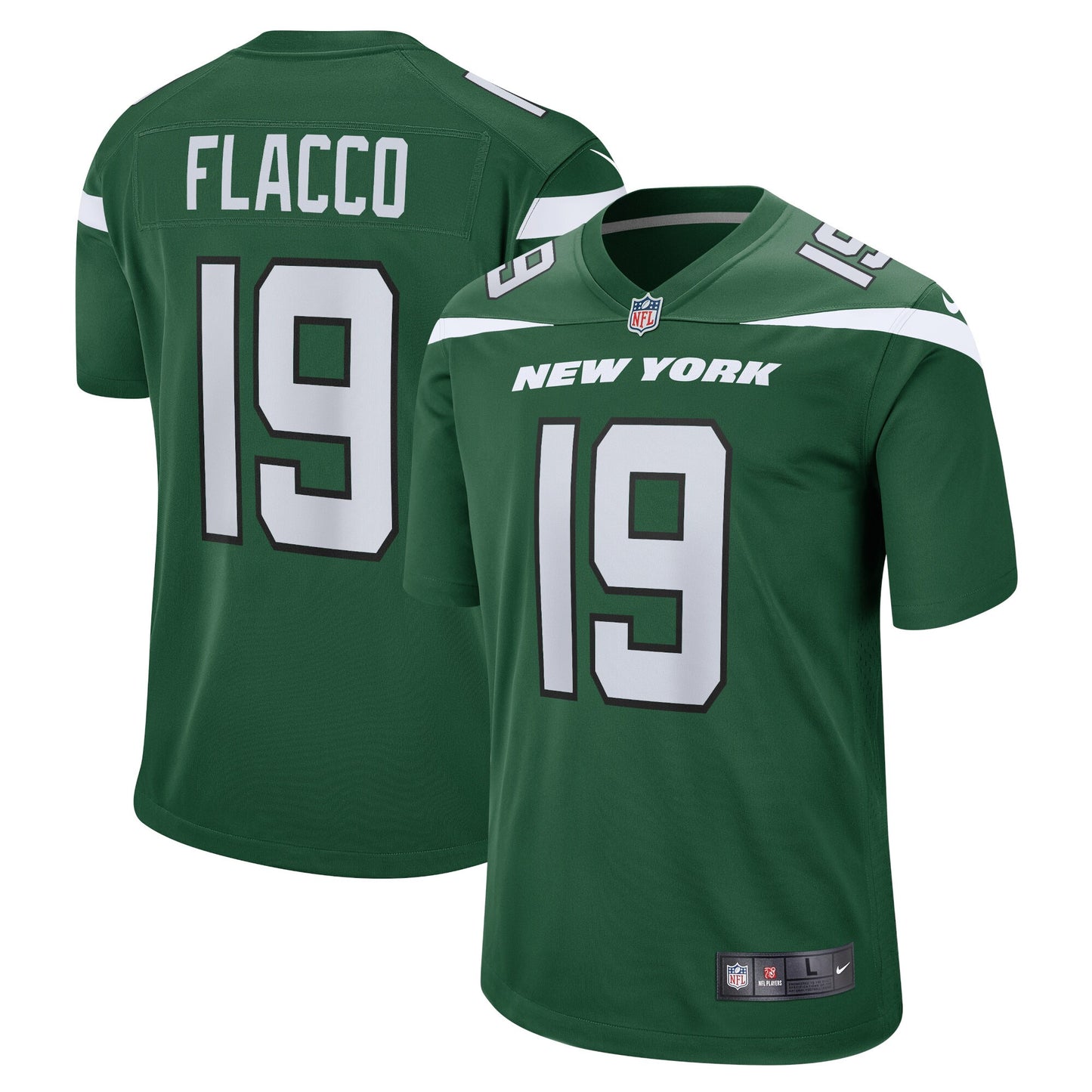 Joe Flacco New York Jets Nike Player Game Jersey - Gotham Green